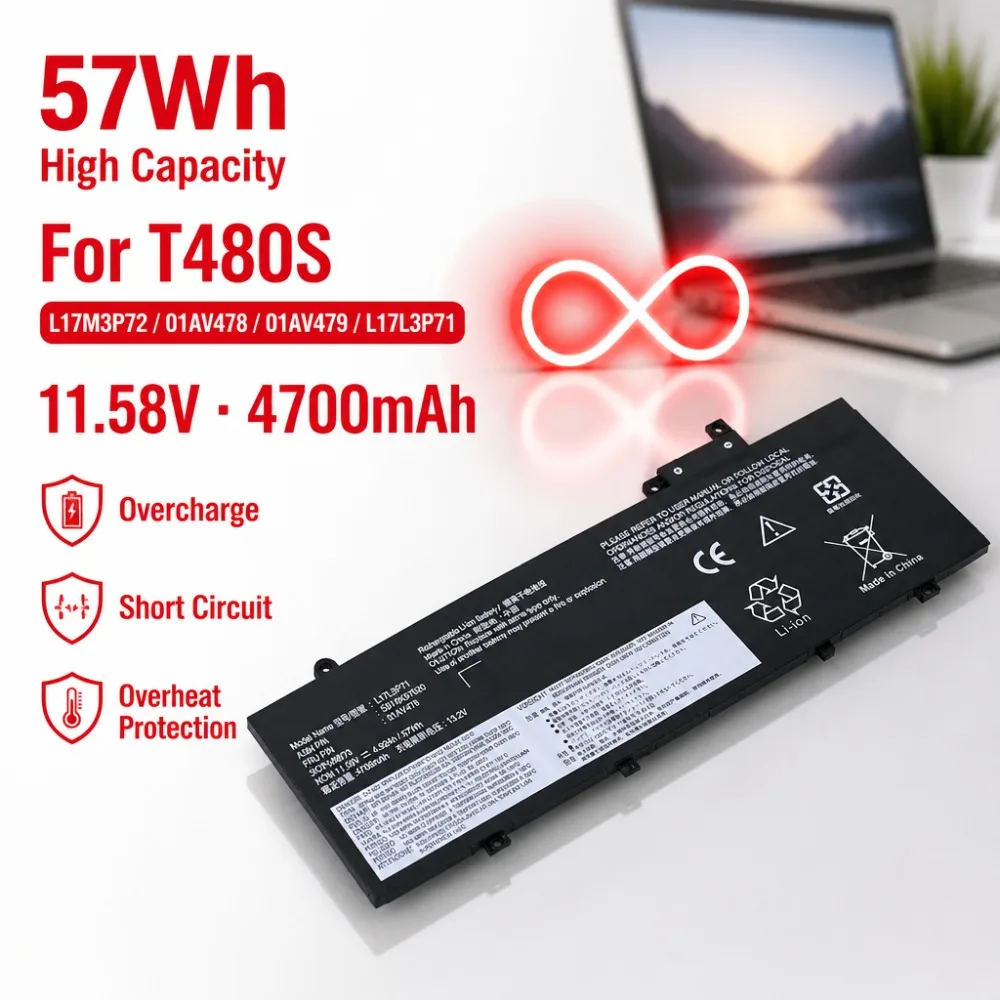 ThinkPad T480s Battery -AliExpress