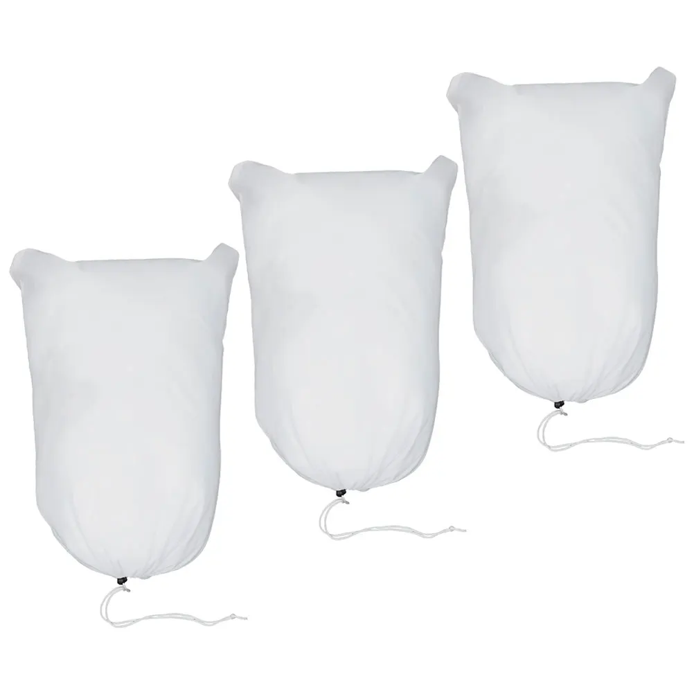 

3pcs Non-Woven Plant Winter Protective Bag Frost Proof Garden Trees Shrubs Outdoor Use Wind Rain Resistant Breathable