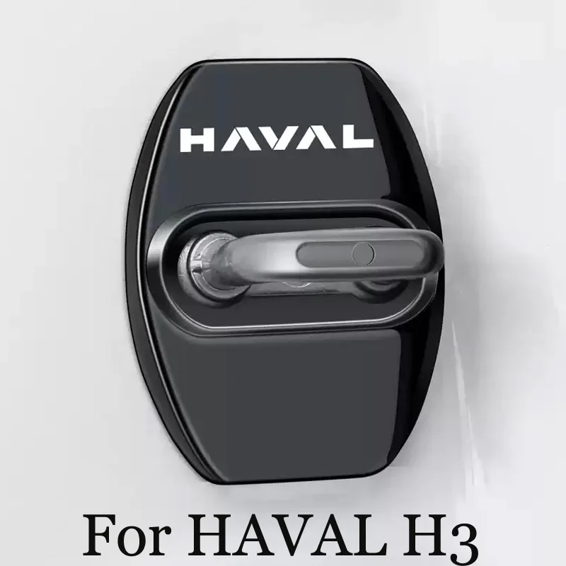 

Door Lock Protective Cover For Haval H3 Great Wall Raptor 2024 2025 stainless steel door lock cover Car interior accessories