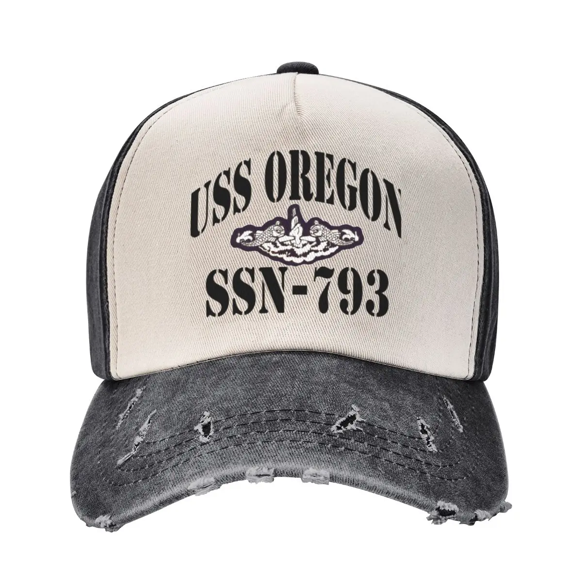 

USS OREGON (SSN-793) SHIP'S STORE Baseball Cap beach hat Snap Back Hat hats for men Man Women's
