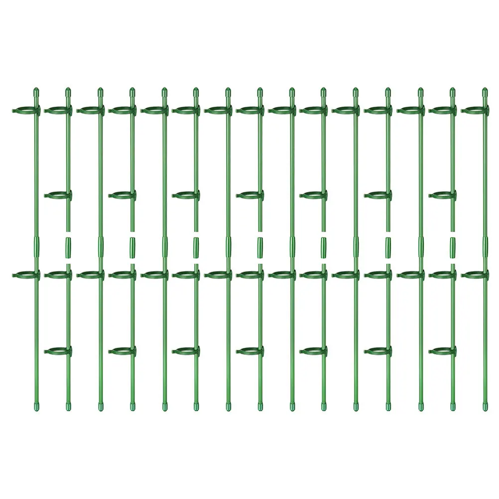 

1 set 1 Set Durable Supplies For Climbing Flowers Greenhouse Decoration Sturdy Plant Stakes For Garden Flower Rose Orchid Green