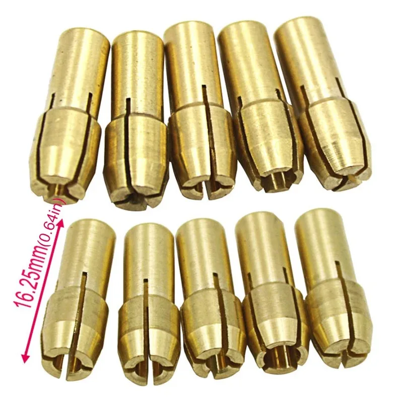 20pcs/set Mini Drill Chucks Adapter: 0.5mm-3.2mm for Power Rotary Tool - Enhances Efficiency and Craftsmanship Suitable for Home