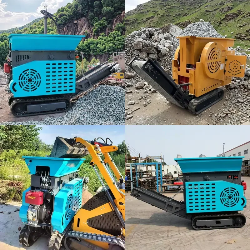 2026 CE Hot Sale HTJC 430 Mobile Crawler Jaw Crusher From China Fitted With CE Approved Stone Ore Applications