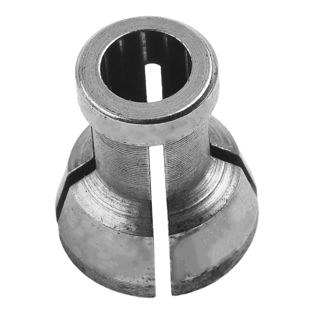 M17 6mm 6.35mm 8mm Collet Chuck Adapter dengan mur ukiran mesin pemangkas Chucks listrik Router Bit Collet