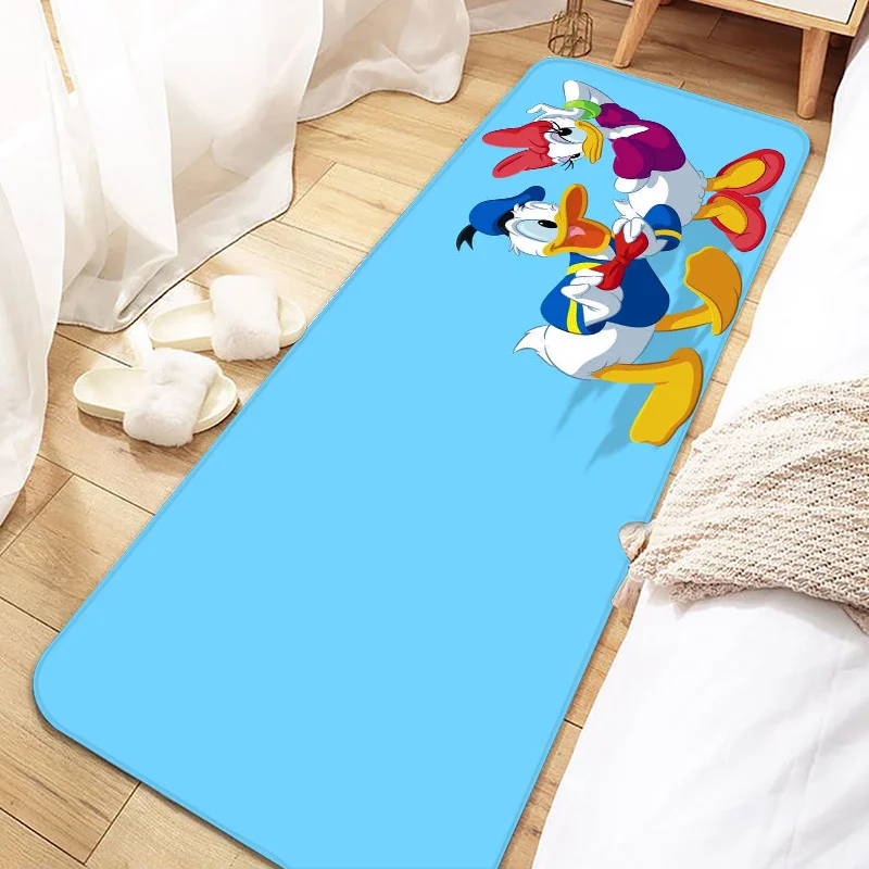 

Donald Duck And Daisy Duck Door Mat Entrance Non-slip Washable Kitchen Carpet Living Room Hallway Rugs Bathroom Bath Door Mats