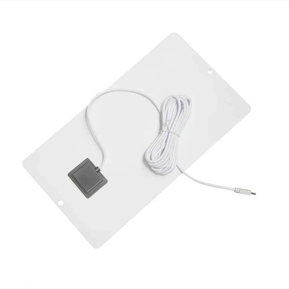 Panel Solar Flexible portátil de tamaño pequeño, 2 uds., 8W, 5V, para teléfono móvil, Camping, senderismo, carga rápida con puerto tipo C, cargador Solar