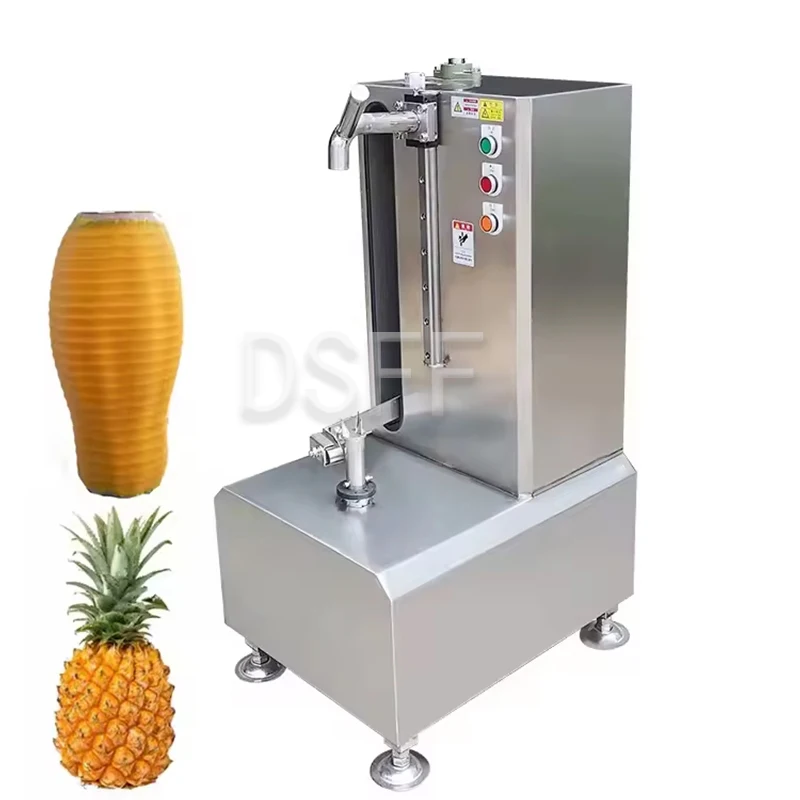 

BABEJING Electric Fruit Peeler Small Industrial Automated Peeler for Melon Papaya Pumpkin Pineapple - Kitchen Tool