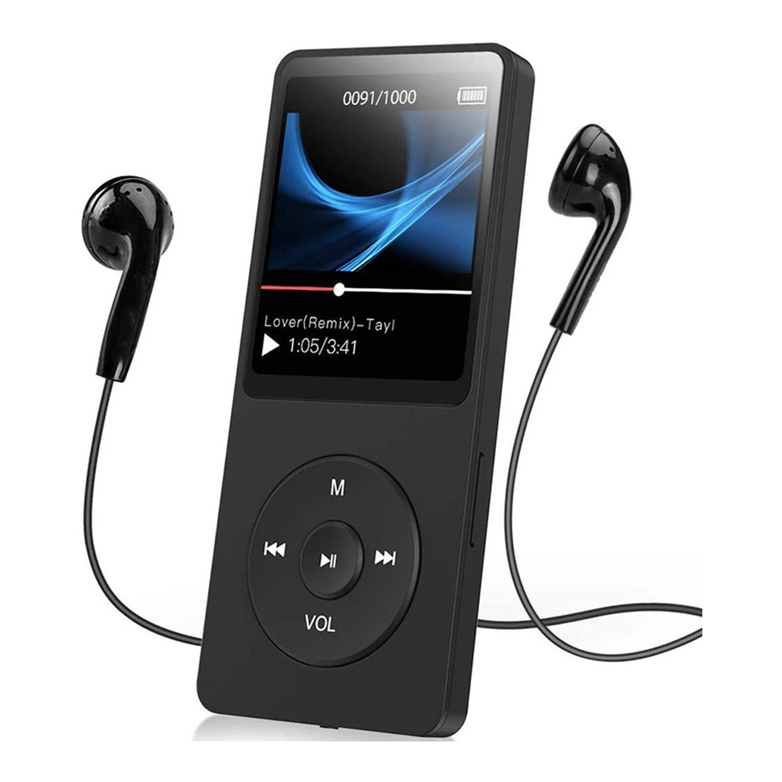 Support 128GB Bluetooth MP4/MP3 Lossless Music Player FM Radio Recorder Sport