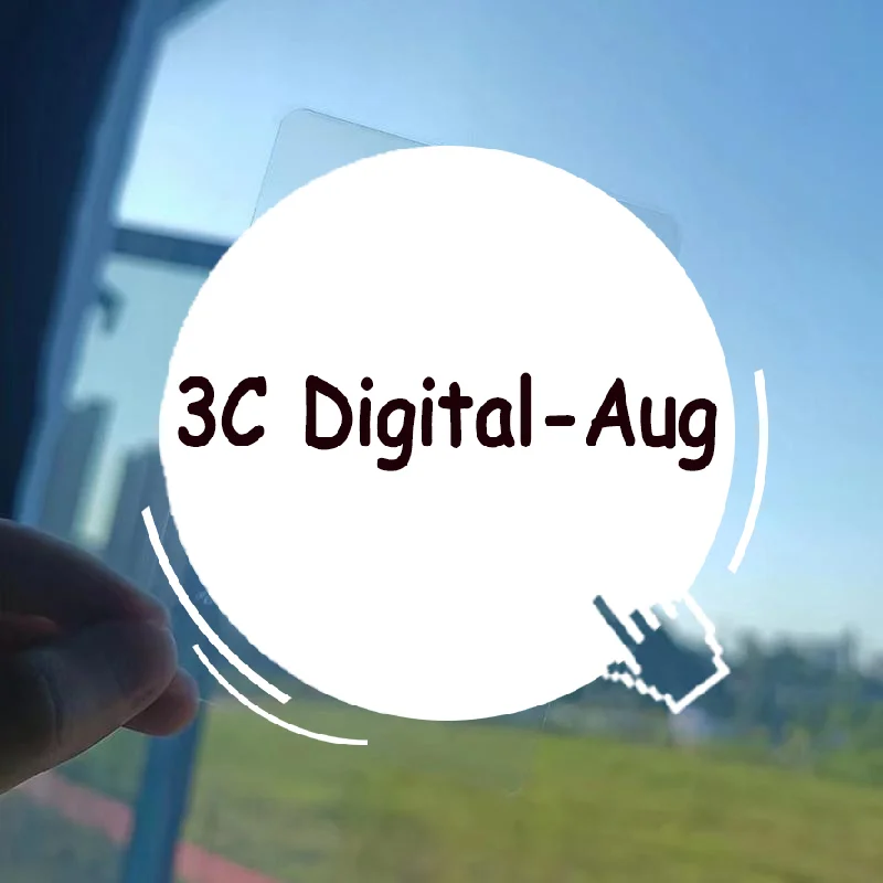 

1/5/10Pcs Lucky Clover Postcards Natural Grass Transparent Wishing Cards For Bookmarks