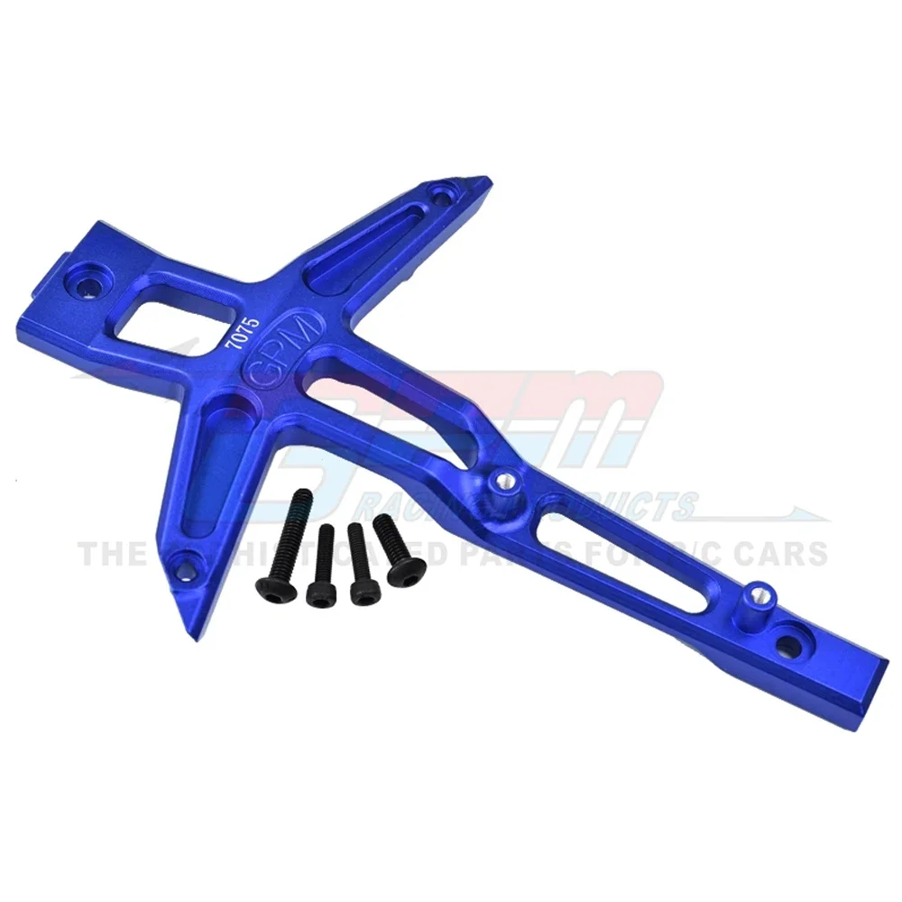 GPM for Traxxas 1/8 MAXX SLASH 6S 1/10 MAXX V2 2.0 4S RC Car Metal Aluminum 7075 Front Chassis Brace Steering Fixed Support 8921