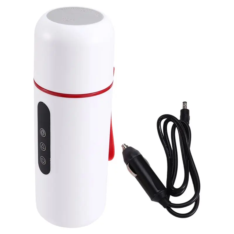 سخان قهوة السيارة A61I كوب ماء محمول مع وظيفة التسخين مناسب لتسخين الشاي والقهوة والحليب