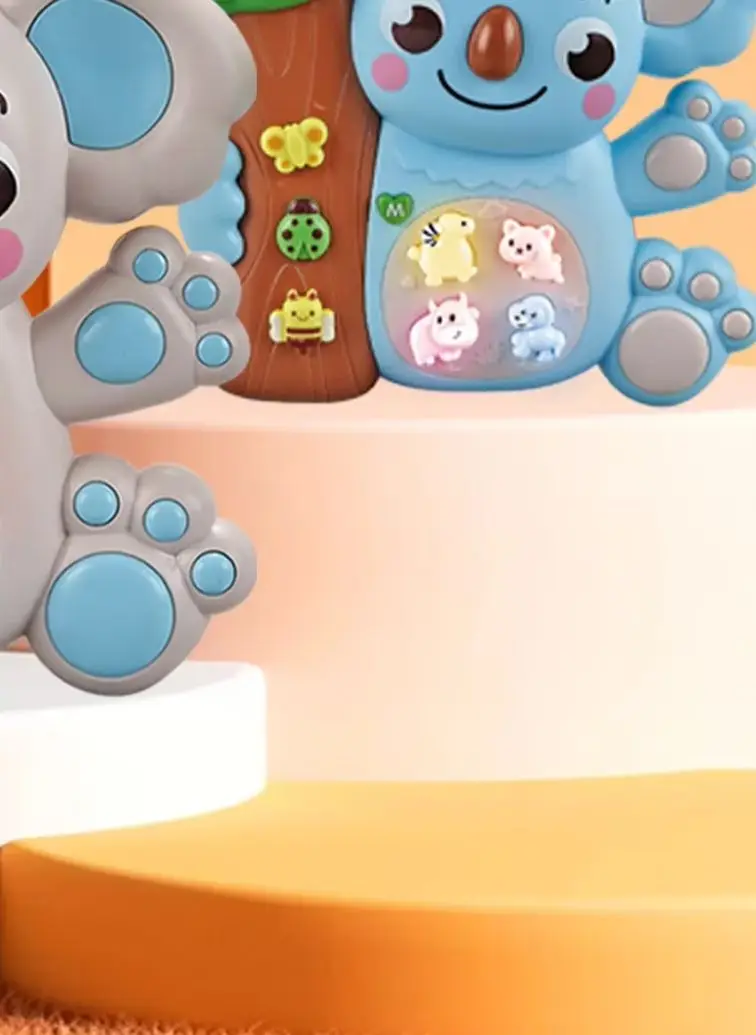 Tastiera elettronica Cartoon Lion Animale Strumento musicale Giocattoli musicali con musica leggera Pianoforte Suono Puzzle Giocattoli per l'educazione precoce