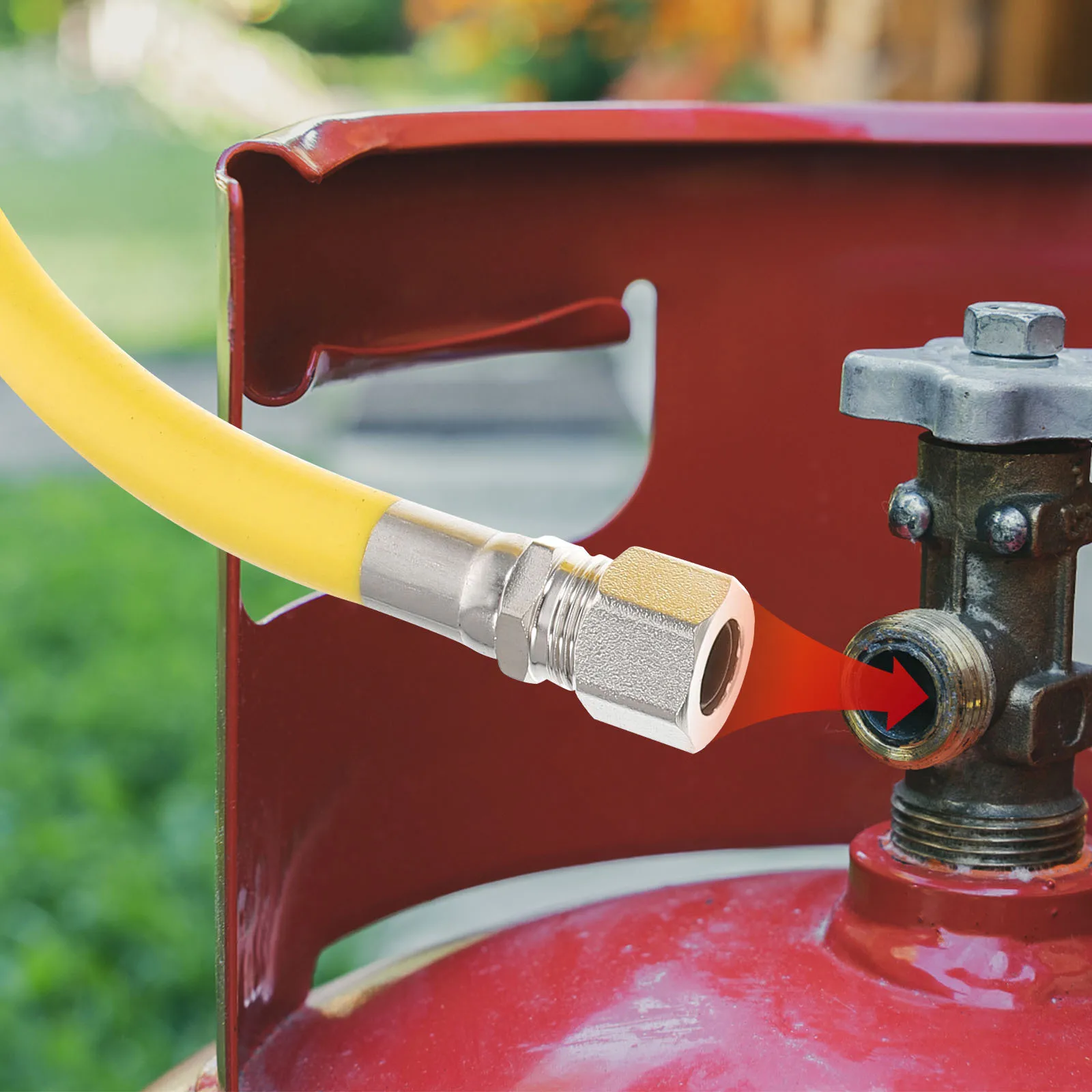 

Flexible Stainless Steel for Dryer Natural Gas Propane Stove Range Heater Connection 304 Anti Oxidation Safe Use