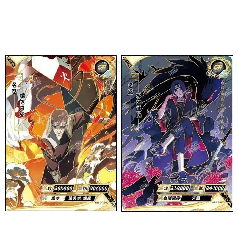 Naruto CR KAYOUSenju Tsuruma Hinatin Koji Uchiha Itachi Naruto Uzumaki Hinata Hinata Sakura Haruno Collectible card holiday gift