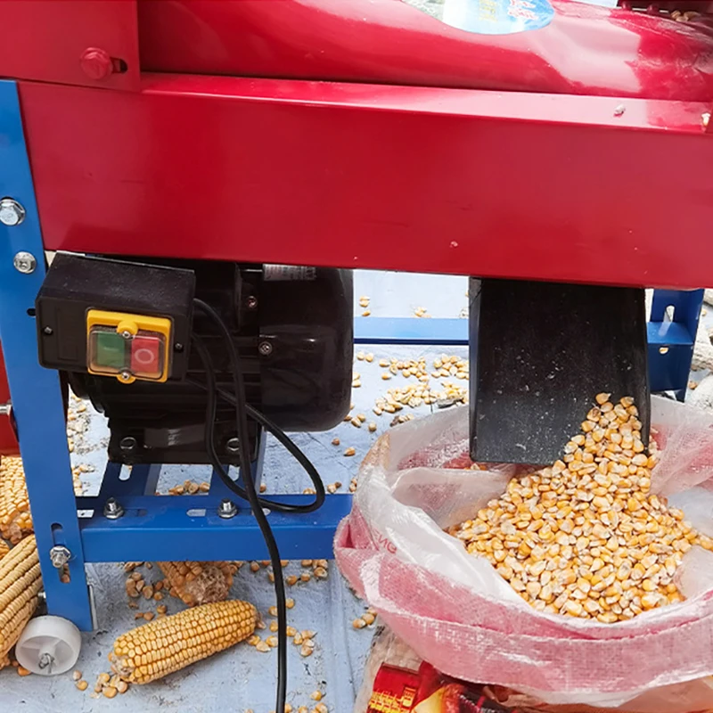 Maize Threshing Machine Corn Sheller Maizes Shelling Machines Household 220V Corn Sheller Agricultural Machinery And Equipment