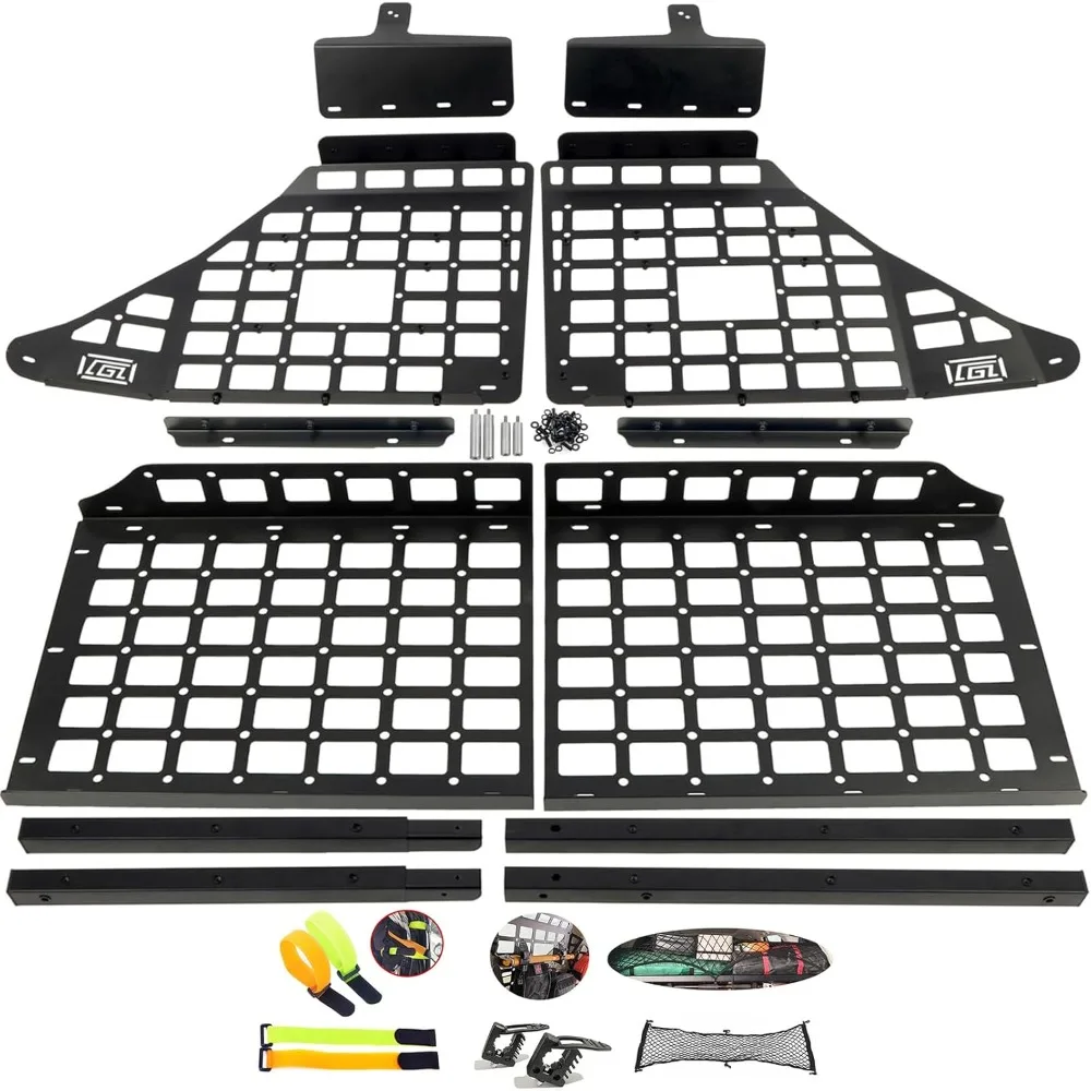 

Rear Cargo Rack Basket for Toyota 4Runner 2010-2024 Car Accessories Modular Storage Molle Panel Interior Luggage Carrier Trunk