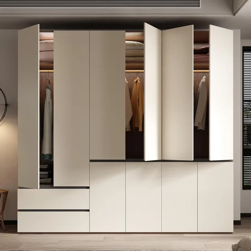 

Partition Queen Modern Wardrobe Luxury Storage Cheap Apartment Hotel Wardrobe Living Room Placard De Vetement Bedroom Furniture