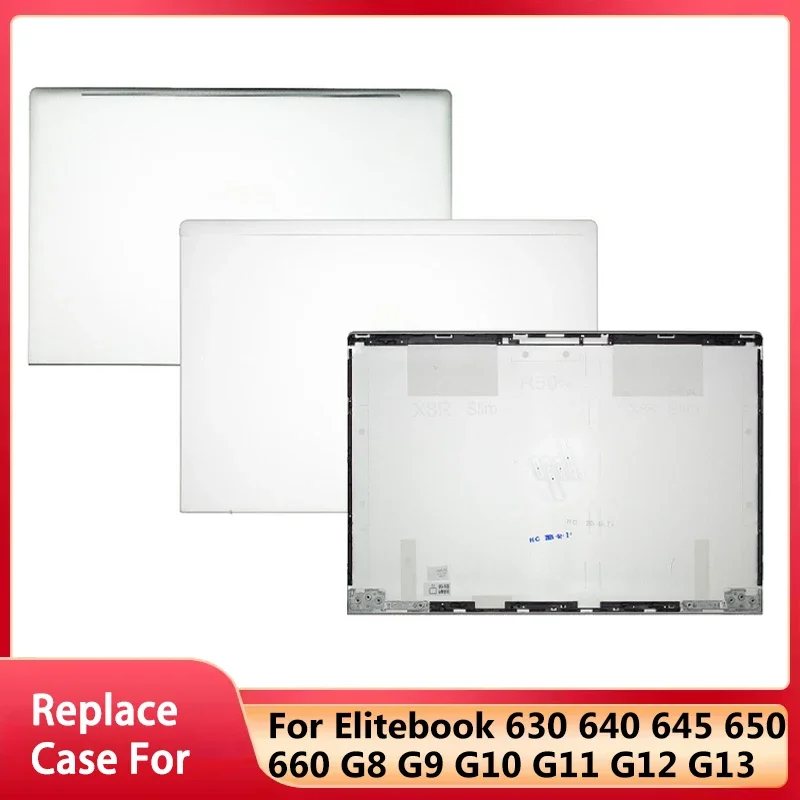 Neue Laptop-Hülle für Elitebook 630 640 645 650 660 G8 G9 G10 G11 G12 G13 Serie, hinterer Deckel, LCD-Rückabdeckung, Obergehäuse, silberfarben