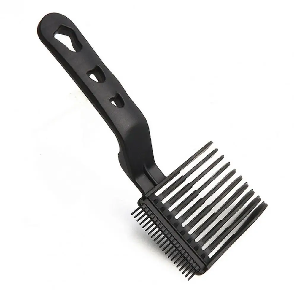 2Pcs Barber Fade Comb Anti-static Men Curved Blending Flat Top Hair Clipper Guide Haircut Comb Salon Hairdresser Styling Comb