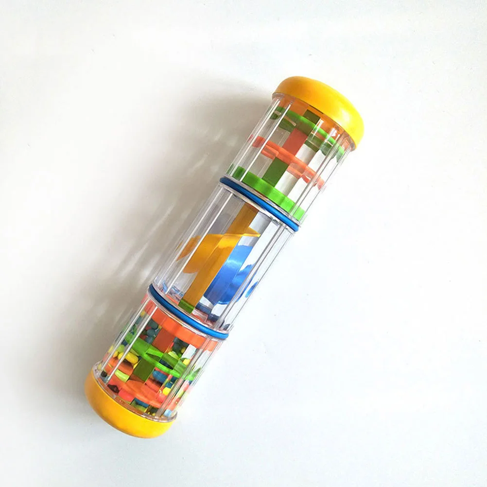 Raindrop Sound Cylinder Teaching Aid Child Musical Instruments Kids Toy Abs Plaything