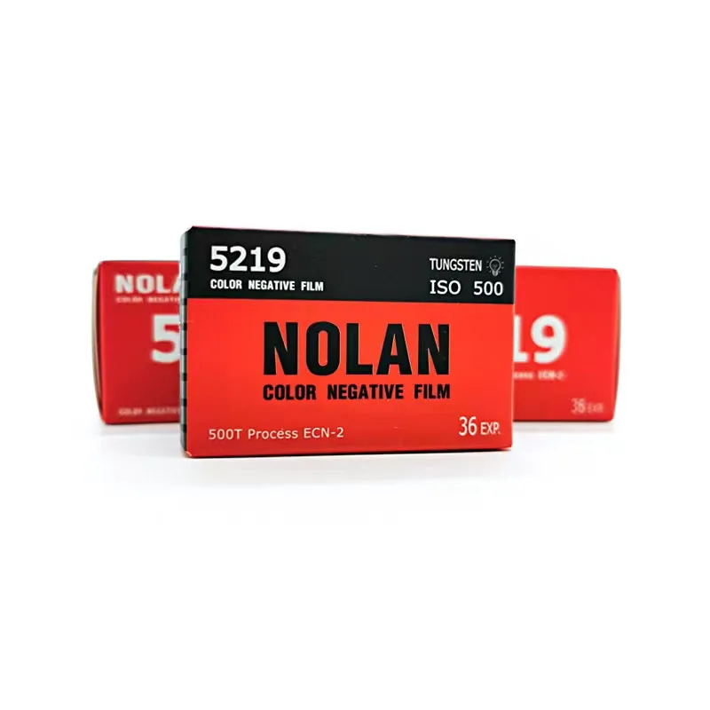 1/2/3/5 Roll Nolan 5219 500T 135 Color Film Roll Negative Film ECN2 Processing Iso 500 36EXP For Kodak M38 M35 H35 Film Camera