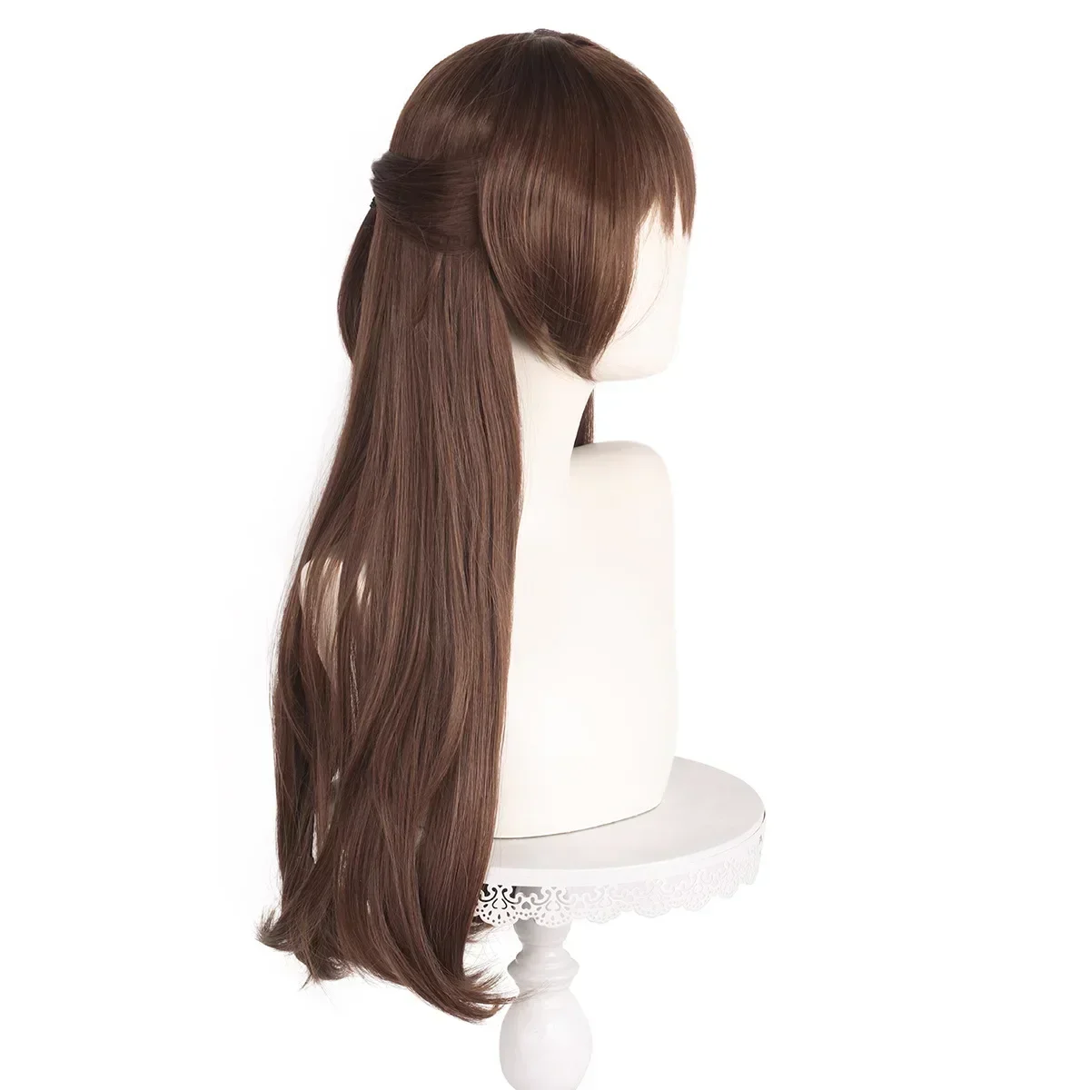 Suo Yuki คอสเพลย์วิกผมอะนิเมะ Alya บางครั้งซ่อนความรู้สึกของเธอในรัสเซีย Roshidere ผมยาวสีน้ําตาล + หมวกวิกผมสาวฮาโลวีน