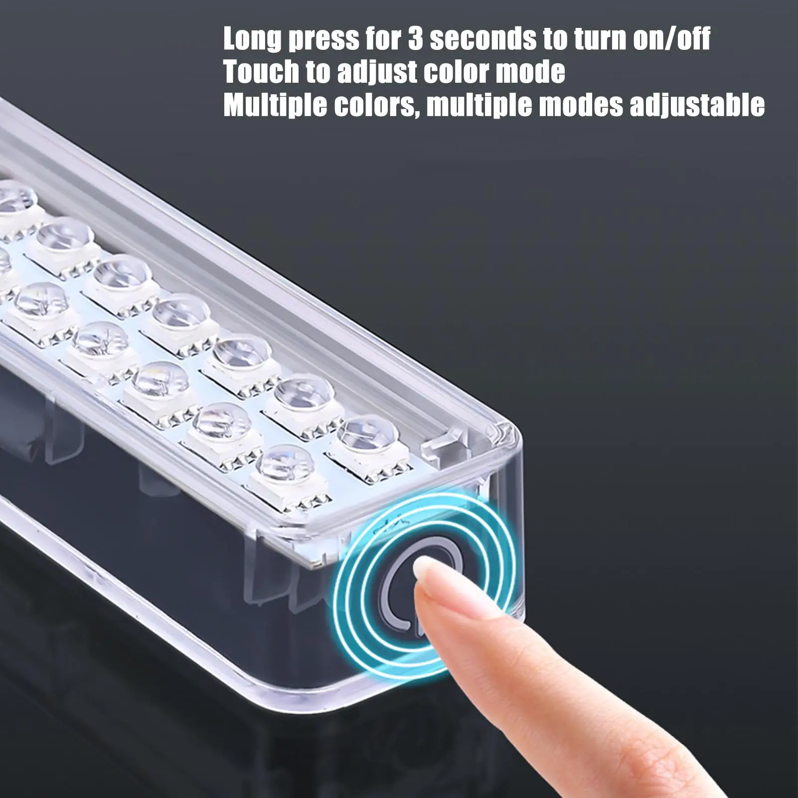 

Solar Warning Light Safe Stable Auto 7 Color Lighting LED Solar Strobe Light for Family Friends Enthusiast Trucks Car Automotive