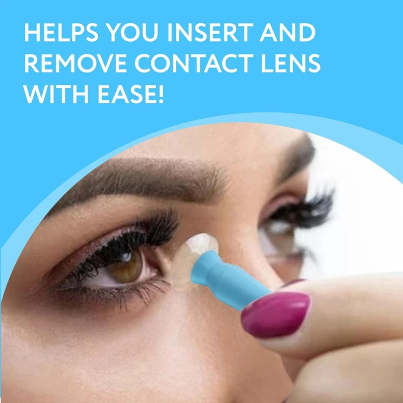 Scleral Lens Remover and Inserter Pack of 3, Ventless Contacts Removal Tool for Hard Contact Lenses & Prosthetic Eyes image 5