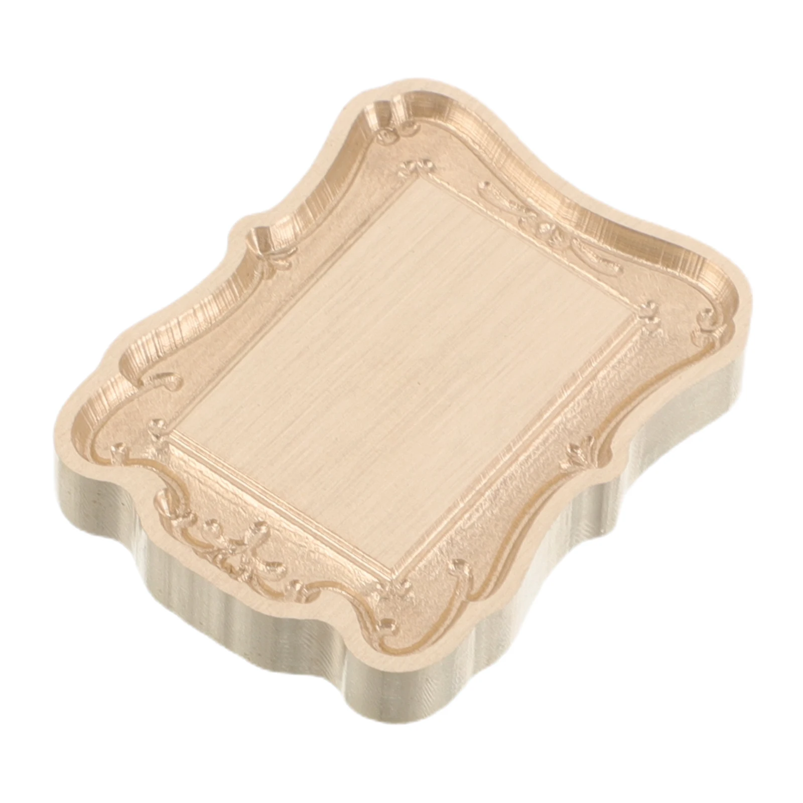 

Embossed Wax Seal Head European Style Frame Carved Copper Letter Sealing for Invitations Envelopes Scrapbooking