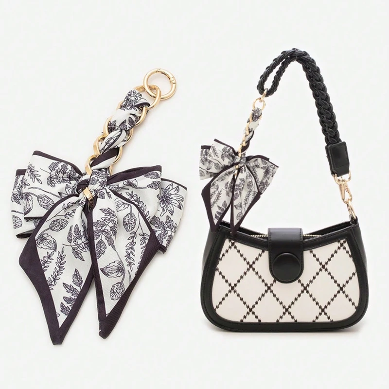 Bag Extension Chain Bow Bag Strap Chain Bag Hanging Chain Strap DIY Bag Chain Adjustment Extended Shoulder Armpit