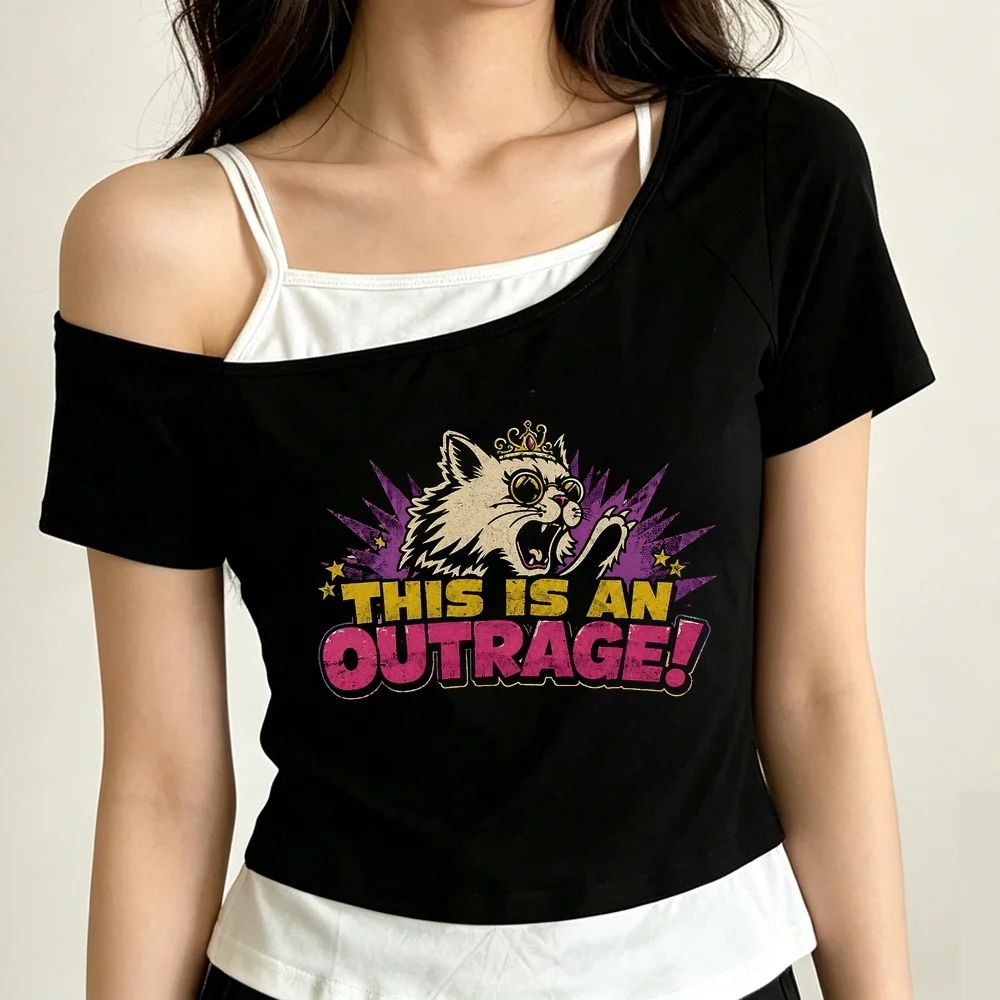 Dungeon Crawler Carl cropped top women party korean fashion alternative  meme shirt harajuku emo cutecore jojifuku japanese