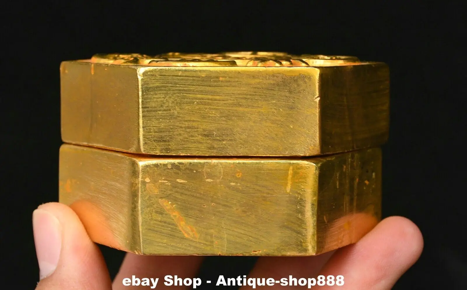 

2-Inch Old Dynasty Bronze Gold-Plated Lettering Seal Set -