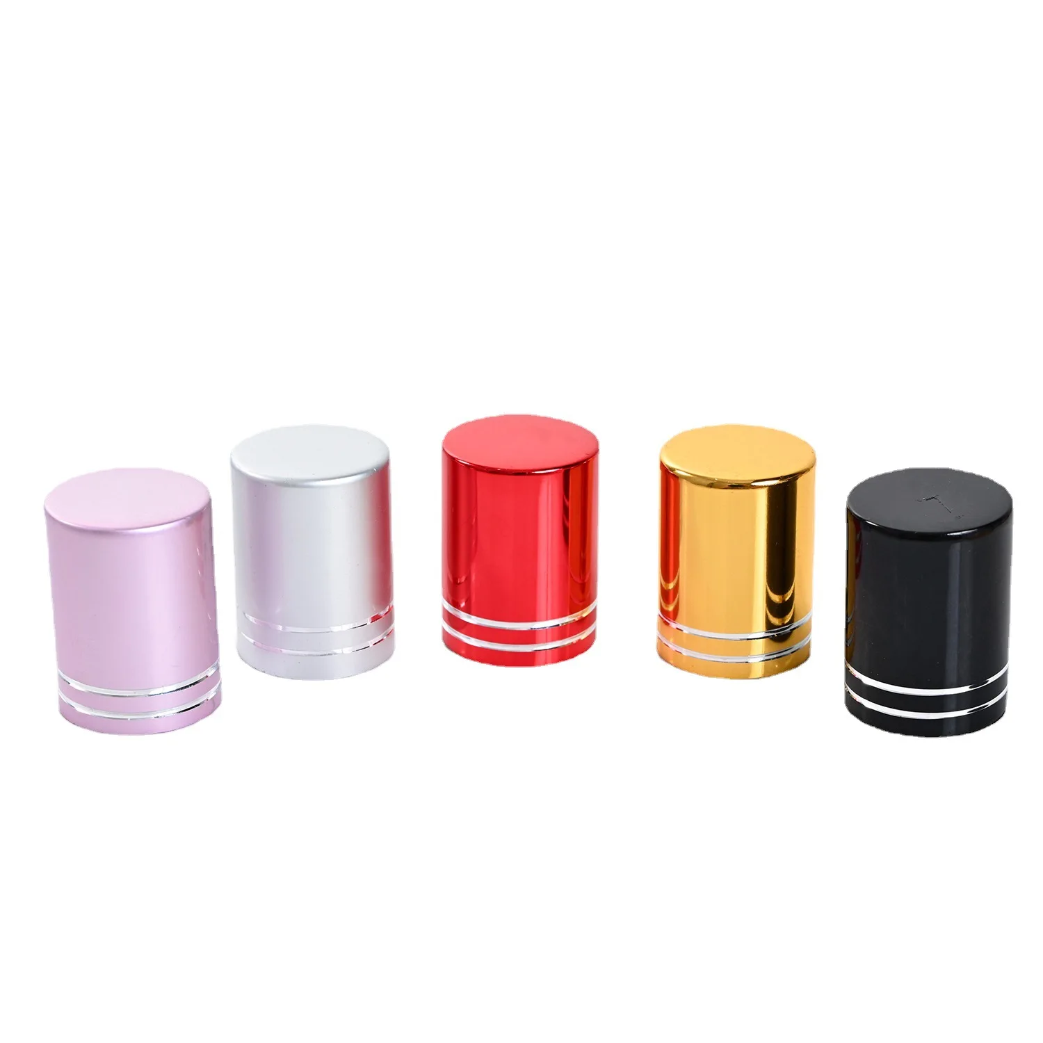 New Eyelash extension glue caps Metal Lids for Glue Bottle Growth Liquid Container 5ml 10ml 15ml Glue Cover Makeup Tools