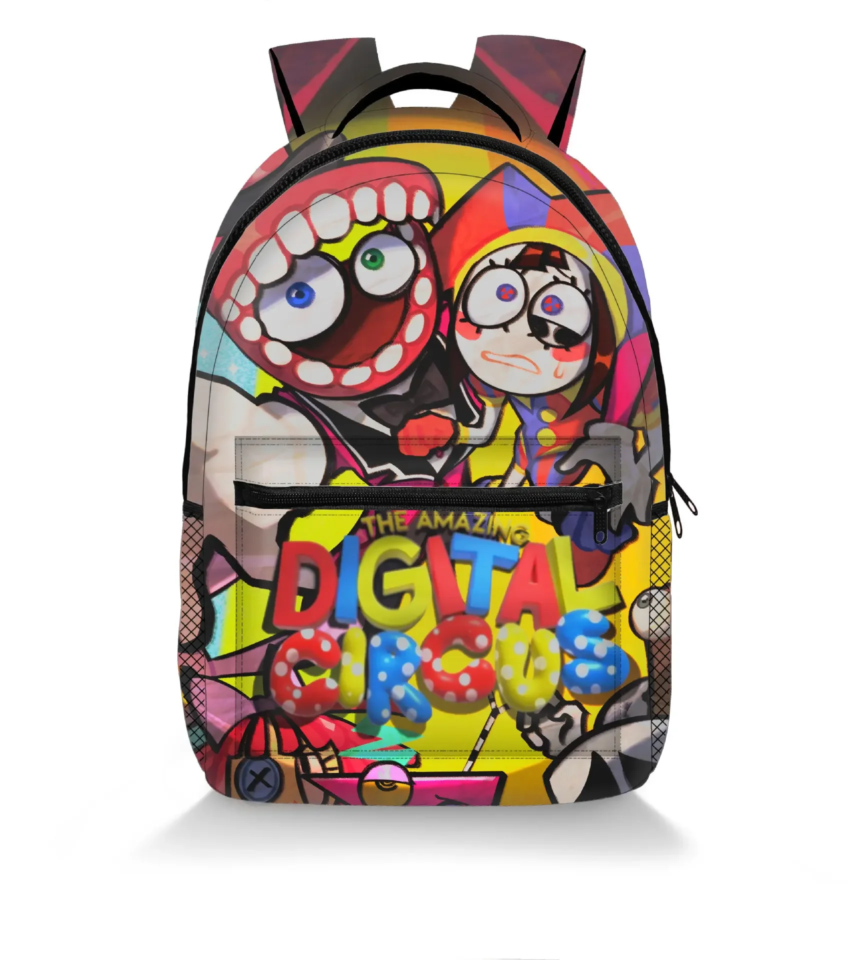 The Amazing Digital Circus Jax Backpack Digital Circus School Backpack Multi Color Digital Anime Circus New Year Christmas Gifts