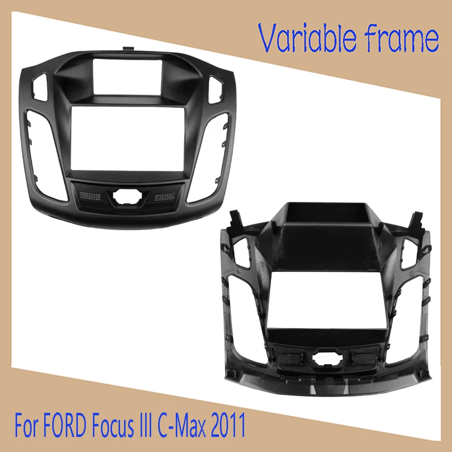 

Stereo Panel Fascia For FORD Focus III C-Max 2011 up Radio C Max Face Plate CD DVD Adapter Facia Dash Install Mounting Trim Kit