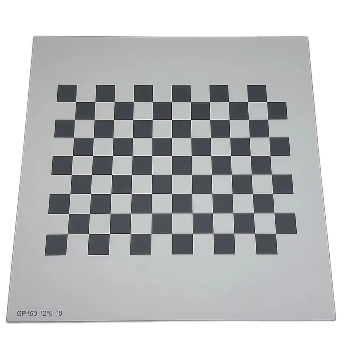 A002 12x9 Float Glass Substrate Alumina Square Calibration Board Checkerboard Machine Vision Optical Correction Board 70mm
