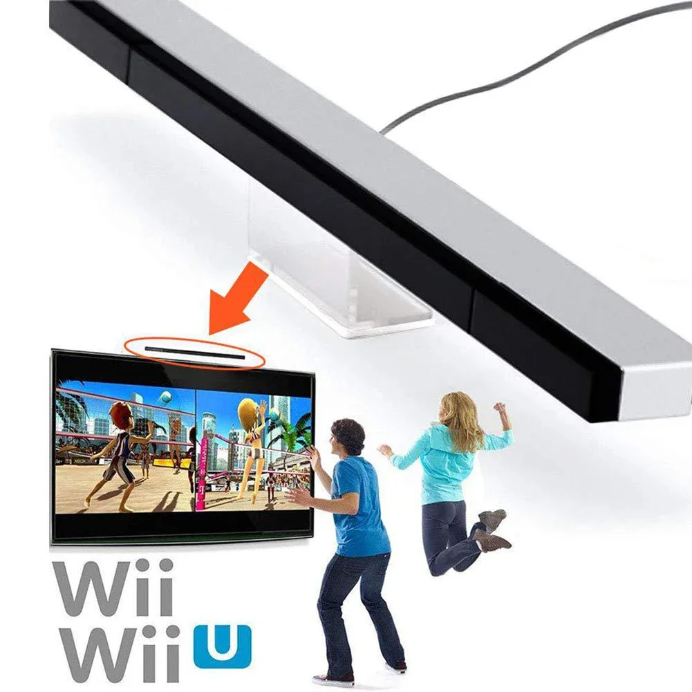 Wired Remote Sensor Bar Receiver Ersatz Infrarot TV Ray Wired Sensor Bar für Wii/Wii U Remote Receiver Inductor Spiel Zubehör