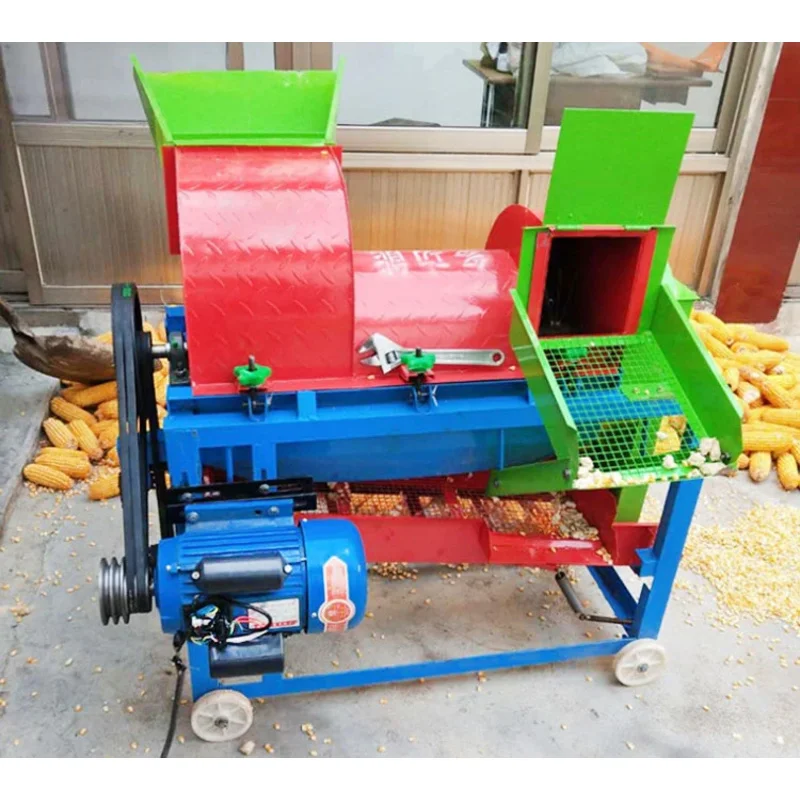 

Good Price Maize Skin Peeling Dehusker Husk Philippines Corn Sheller 7Kw Engines