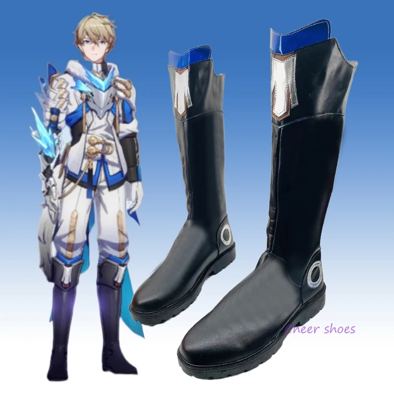 

Anime Gepard Landau Honkai Star Rail Cosplay Shoes Comic Halloween Carnival Cosplay Costume Prop Men Boots Cos