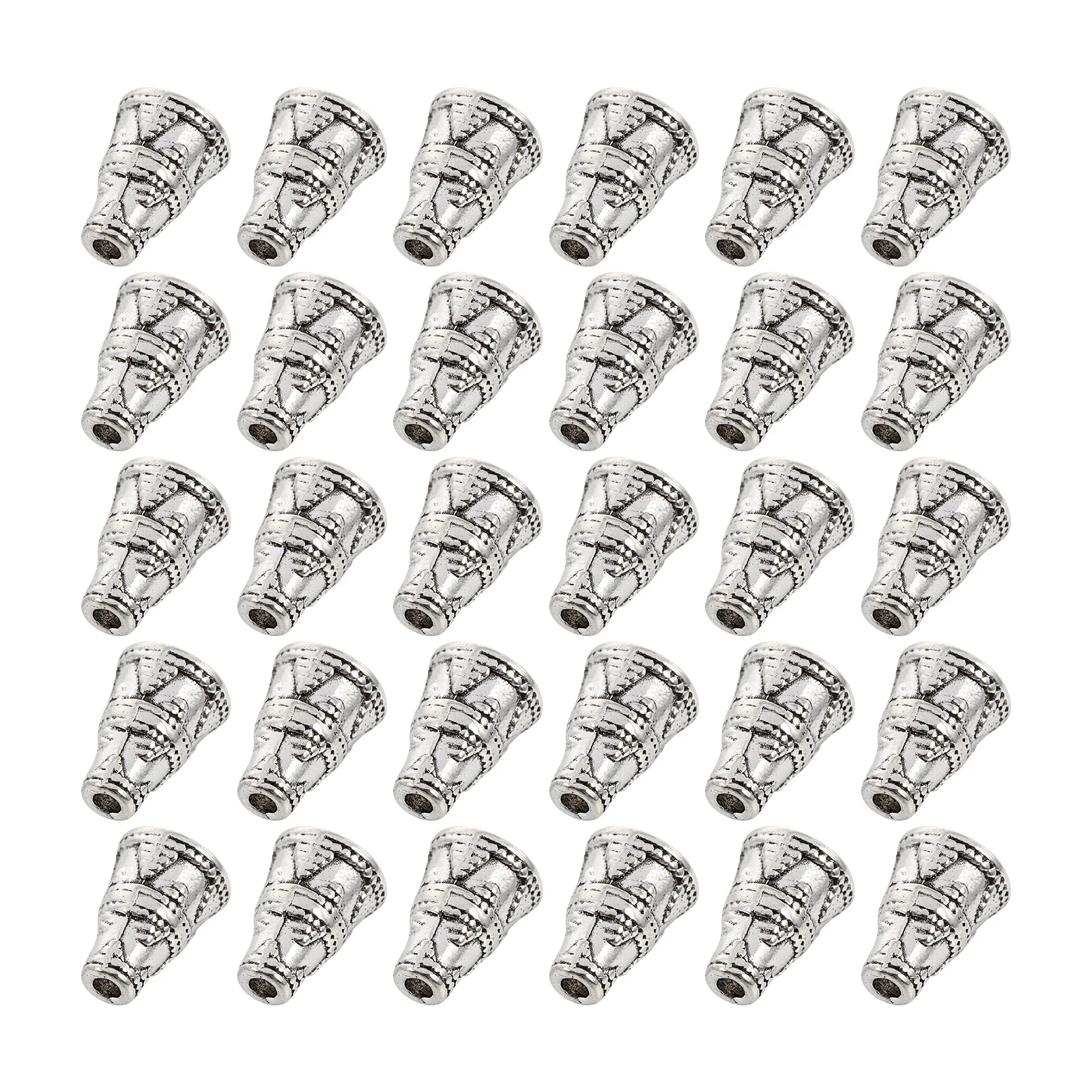 

50pcs Bead Alloy DIY Vintage Bracelet Necklace Accessories Bead Caps For Diy Jewelry Making Flower Caps Jewelry Making Crafts