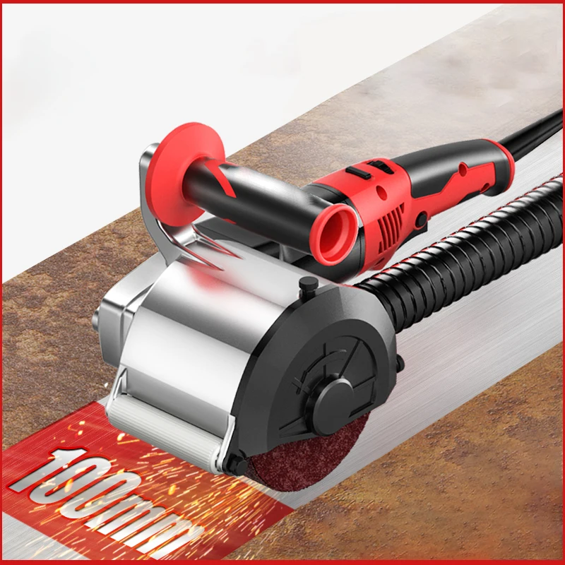 

Hot Sale Portable Industrial-Grade Polisher DIY Electric Speed Stainless Steel & Metal Drawing Device Home Workshop Use