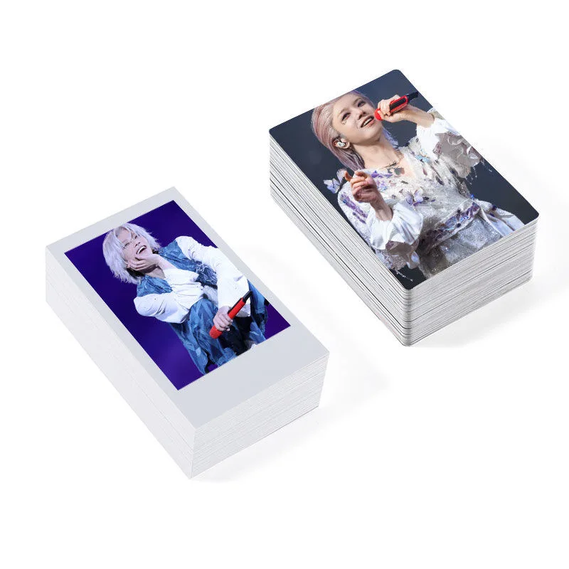 100PC No Repeat Hua Chenyu Martian Music Concert HD Poster Lomo Cards Pai Li De Hua Hua Lifestyle Picture Meal Bus Card Stickers
