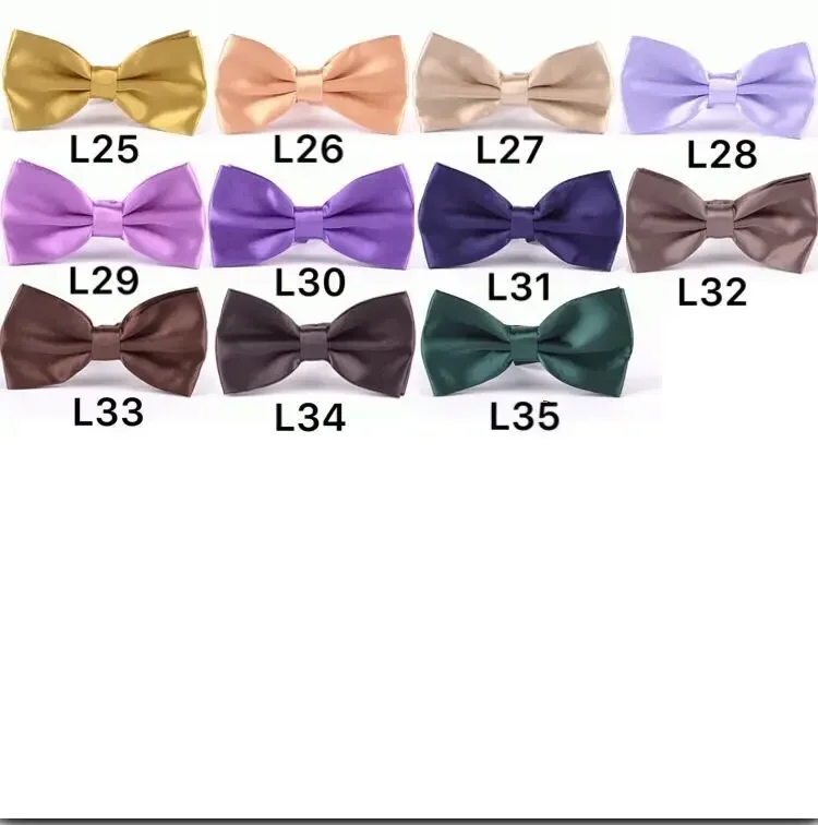 Formal tie business gentleman bow tie men\'s solid color bow tie wedding bow tie candy color babies bow tie