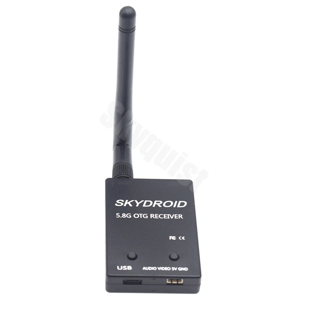 SKYDROID-Mini UVC OTG 5.8G 150CH Audio FPV Récepteur pour Téléphone Mobile Android, Tablette Smartphone, Émetteur RC Drone Pièce de Rechange