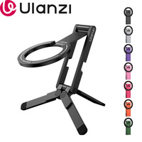 Ulanzi MA60 Foldable Magnetic Phone Tripod Desktop Stand Holder Tripod Horizontal Vertical for iPhone 17 Video Vlog Photography