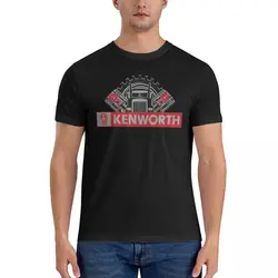 Famous Truck Brand T Shirts Men Cotton Vintage T-Shirt O Neck Kenworth Tees Short Sleeve Clothing Gift Idea