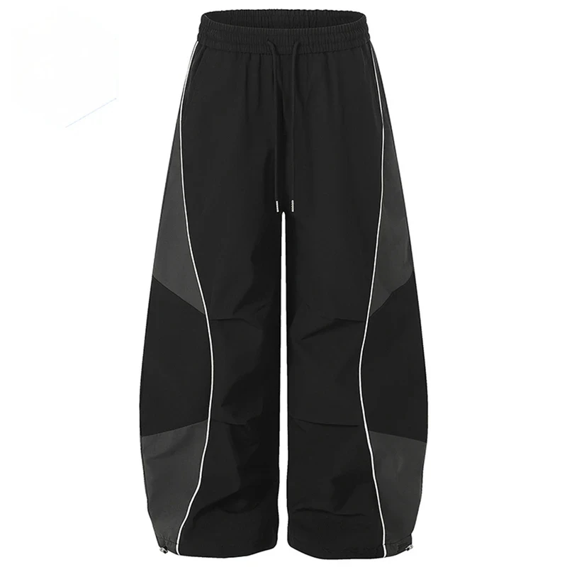 Vintage Y2K pants Men Streetwear Oversized Sweatpants Joggers Wide Leg Sports