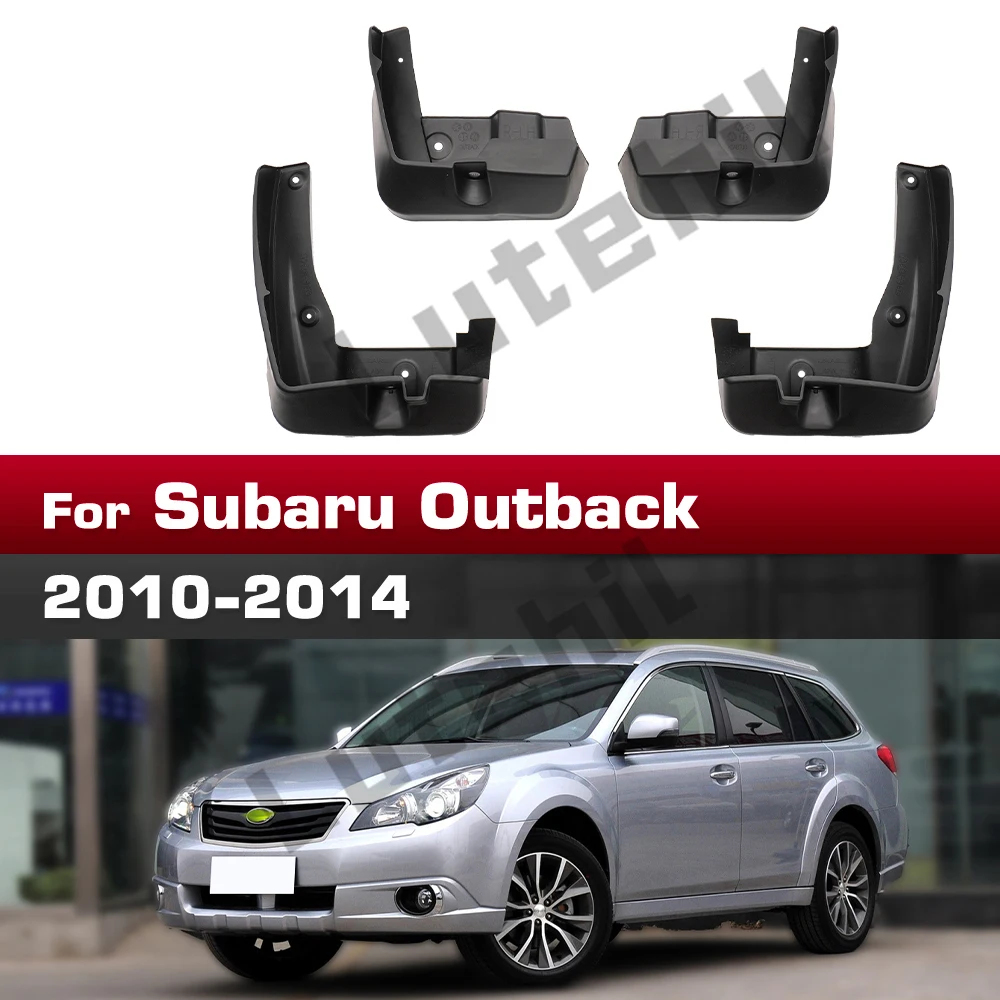 

For Subaru Outback 2010 2011 2012 2013 2014 Fender Mudflaps Splash Guards Mudguards Mud Flaps car Accessories