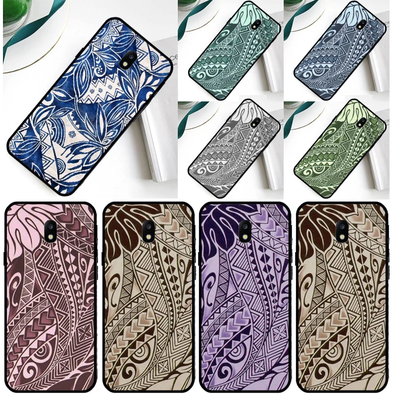 Hawaiian Ornament Case For Samsung J4 J6 Plus J8 A6 A7 A8 A9 2018 J7 J5 J3 2017 A3 A5 J1 2016 Phone Cover