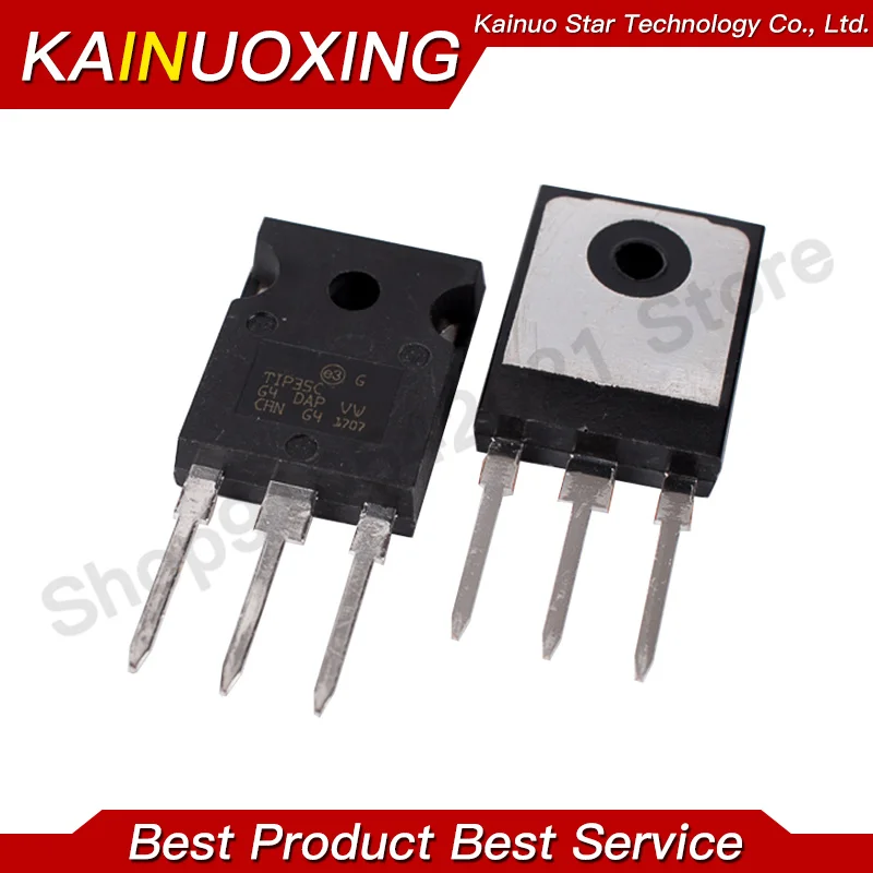 5PCS TIP35C TIP36C TIP142 TIP147 TIP2955 TIP3055 TO-247 TO247 NPN TIP35 TIP36 Bipolar Transistors